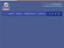 Tablet Screenshot of mishiinternationalinc.com